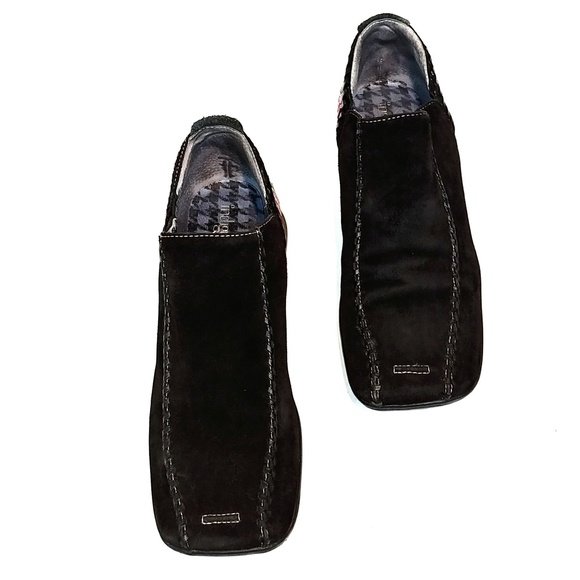 Indigo by Clarks Black Suede Shoes - Picture 6 of 6